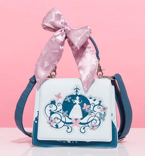 Loungefly Disney Cinderella Carriage Silhouette Handbag