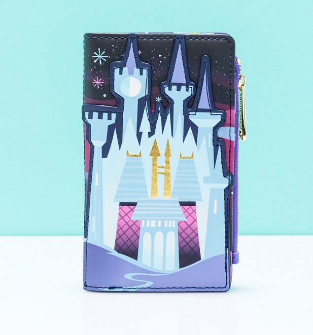 Loungefly Disney Cinderella Castle Series Flap Wallet Loungefly Disney Cinderella Castle Series Flap Wallet