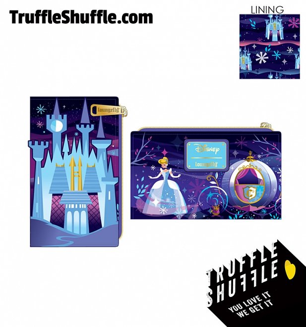 Loungefly Disney Cinderella Castle Series Flap Wallet Loungefly Disney Cinderella Castle Series Flap Wallet