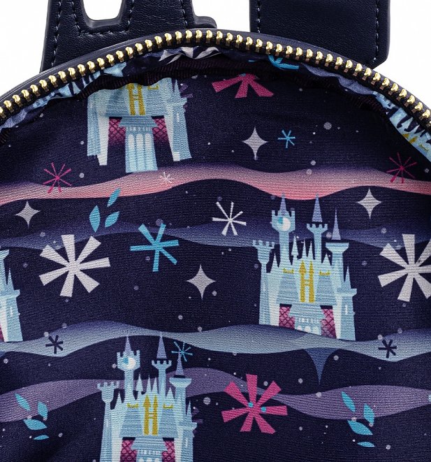 loungefly disney castle backpack