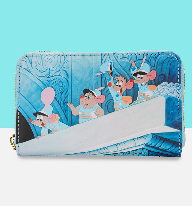 Loungefly Disney Cinderella Princess Scene Zip Around Wallet Loungefly Disney Cinderella Princess Scene Zip Around Wallet