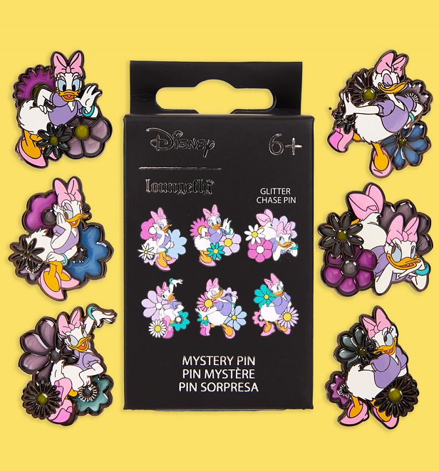 Loungefly Disney Daisy Duck 85th Anniversary Blind Box Pin Loungefly Disney Daisy Duck 85th Anniversary Blind Box Pin