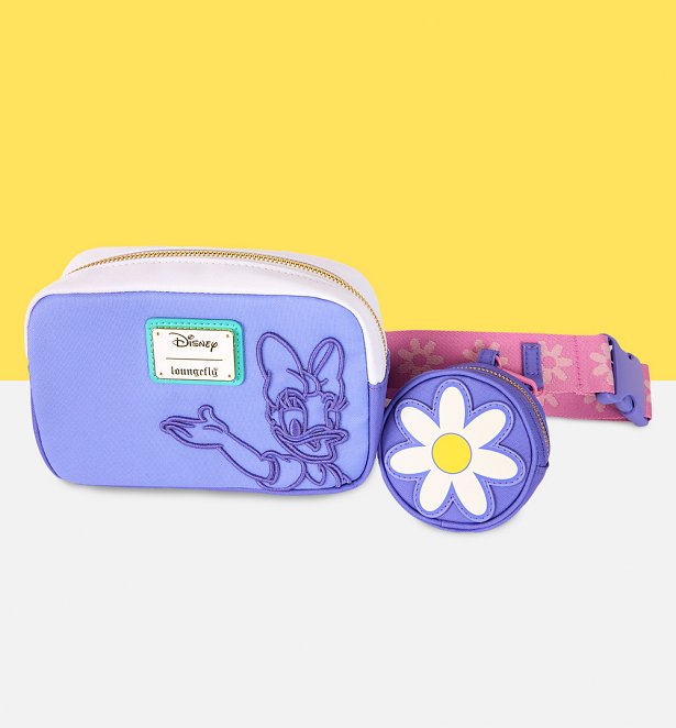 Loungefly Disney Daisy Duck Nylon Sling Bag