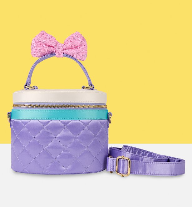 Loungefly Disney Daisy Duck Quilted Crossbody Bag Loungefly Disney Daisy Duck Quilted Crossbody Bag