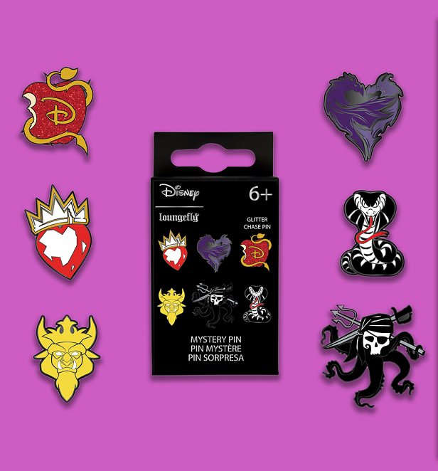 Loungefly Disney Descendants Blind Box Pins