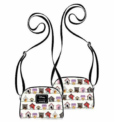 Loungefly Disney Dog Houses Crossbody Bag Loungefly Disney Dog Houses Crossbody Bag