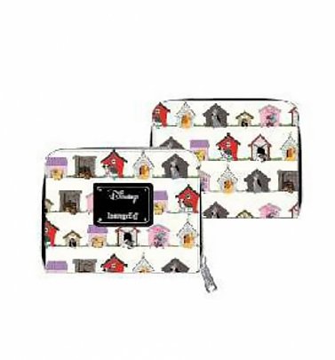 Loungefly Disney Dog Houses Zip Around Wallet Loungefly Disney Dog Houses Zip Around Wallet