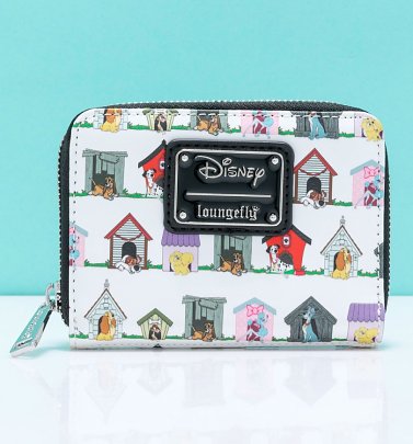 Loungefly Disney Dog Houses Zip Around Wallet Loungefly Disney Dog Houses Zip Around Wallet