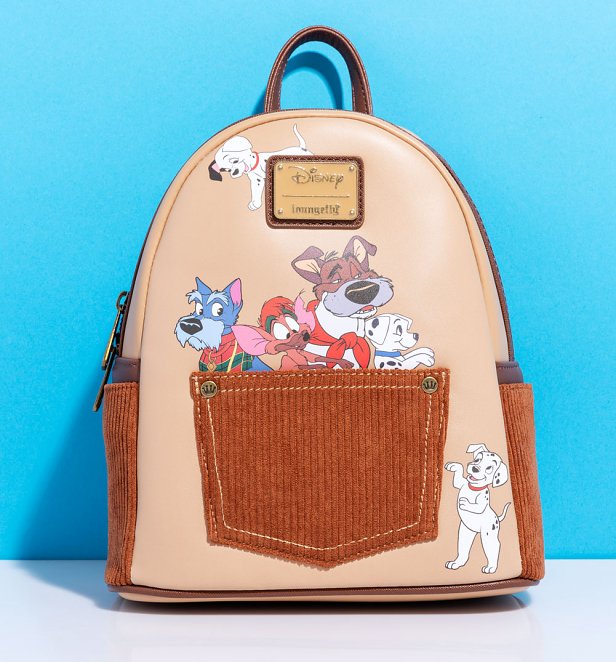 Loungefly Disney Dogs Corduroy Mini Back Pack Loungefly Disney Dogs Corduroy Mini Back Pack
