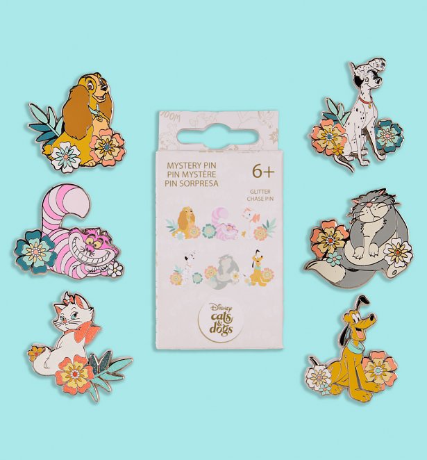Loungefly Disney Dogs & Cats Blind Box Pins Loungefly Disney Dogs & Cats Blind Box Pins
