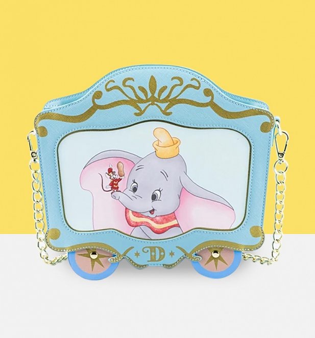 Loungefly Disney Dumbo 80th Anniversary Train Car Crossbody Bag
