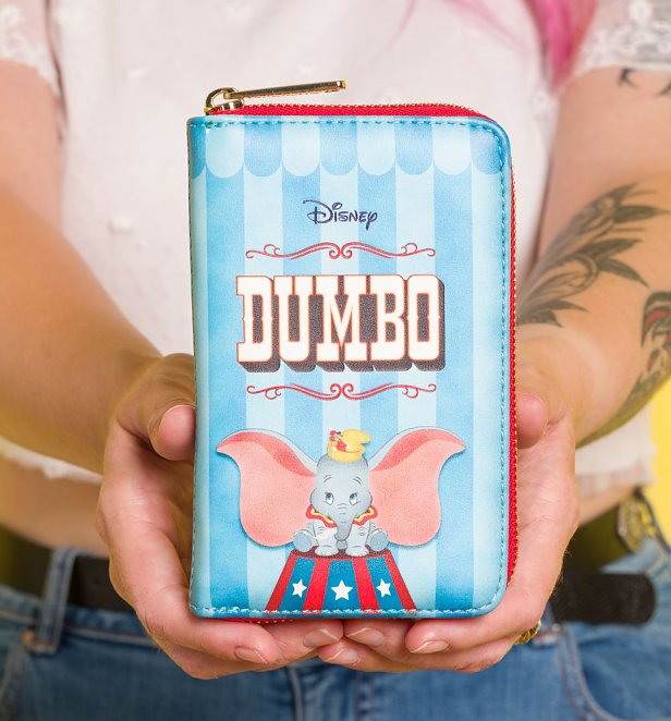 Loungefly Disney Dumbo Book Series Zip Around Wallet