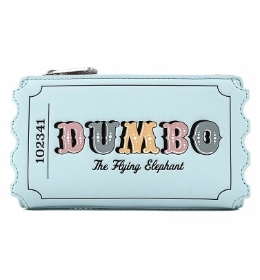 Loungefly Disney Dumbo Circus Ticket Flap Wallet Loungefly Disney Dumbo Circus Ticket Flap Wallet