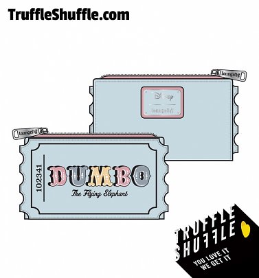 Loungefly Disney Dumbo Circus Ticket Flap Wallet Loungefly Disney Dumbo Circus Ticket Flap Wallet
