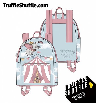 Loungefly Disney Dumbo Flying Circus Tent Mini Backpack Loungefly Disney Dumbo Flying Circus Tent Mini Backpack