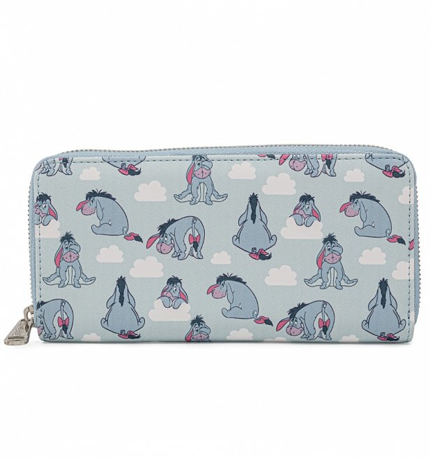 Loungefly Disney Eeyore All Over Print Zip Around Wallet Loungefly Disney Eeyore All Over Print Zip Around Wallet