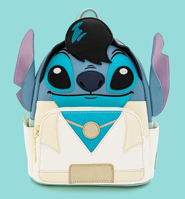 Loungefly Disney Elvis Stitch Cosplay Mini Backpack Loungefly Disney Elvis Stitch Cosplay Mini Backpack