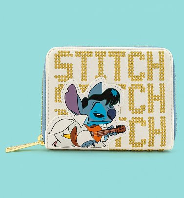 Loungefly Disney Elvis Stitch Zip Around Wallet Loungefly Disney Elvis Stitch Zip Around Wallet