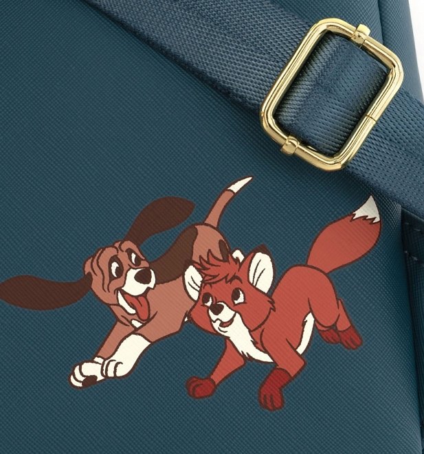 Loungefly Disney Fox and the Hound Water Fight Mini Backpack Loungefly Disney Fox and the Hound Water Fight Mini Backpack