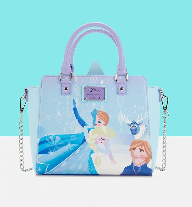 Loungefly Disney Frozen Princess Castle Crossbody Bag