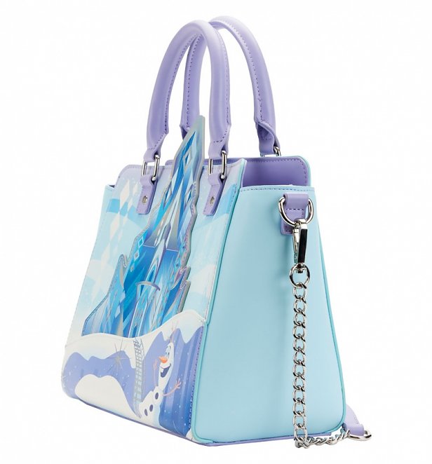 Loungefly Disney Frozen Princess Castle Crossbody Bag