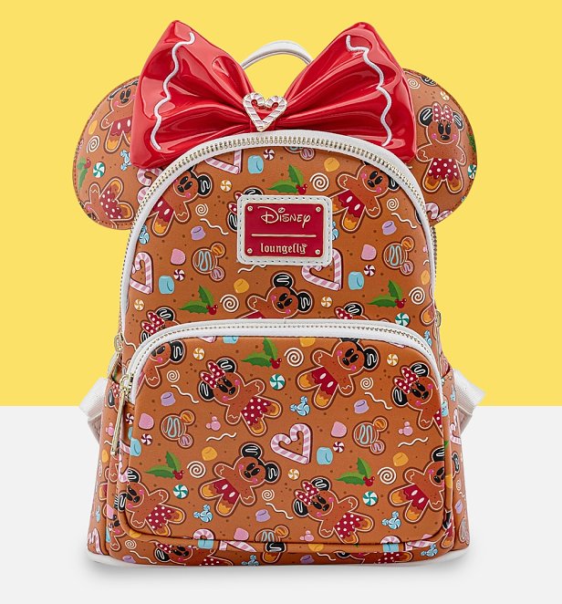 Loungefly Disney Ginger Bread All Over Print Mini Backpack And Headband Set