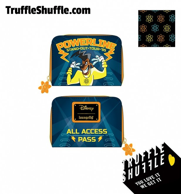 Loungefly Disney Goofy Movie Powerline All Access Pass Zip Around Wallet Loungefly Disney Goofy Movie Powerline All Access Pass Zip Around Wallet