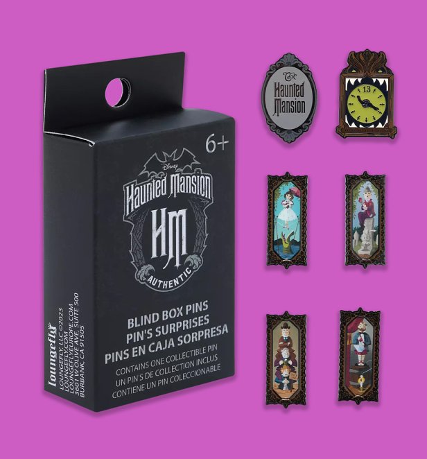 Loungefly Disney Haunted Mansion Blind Box Pin Loungefly Disney Haunted Mansion Blind Box Pin