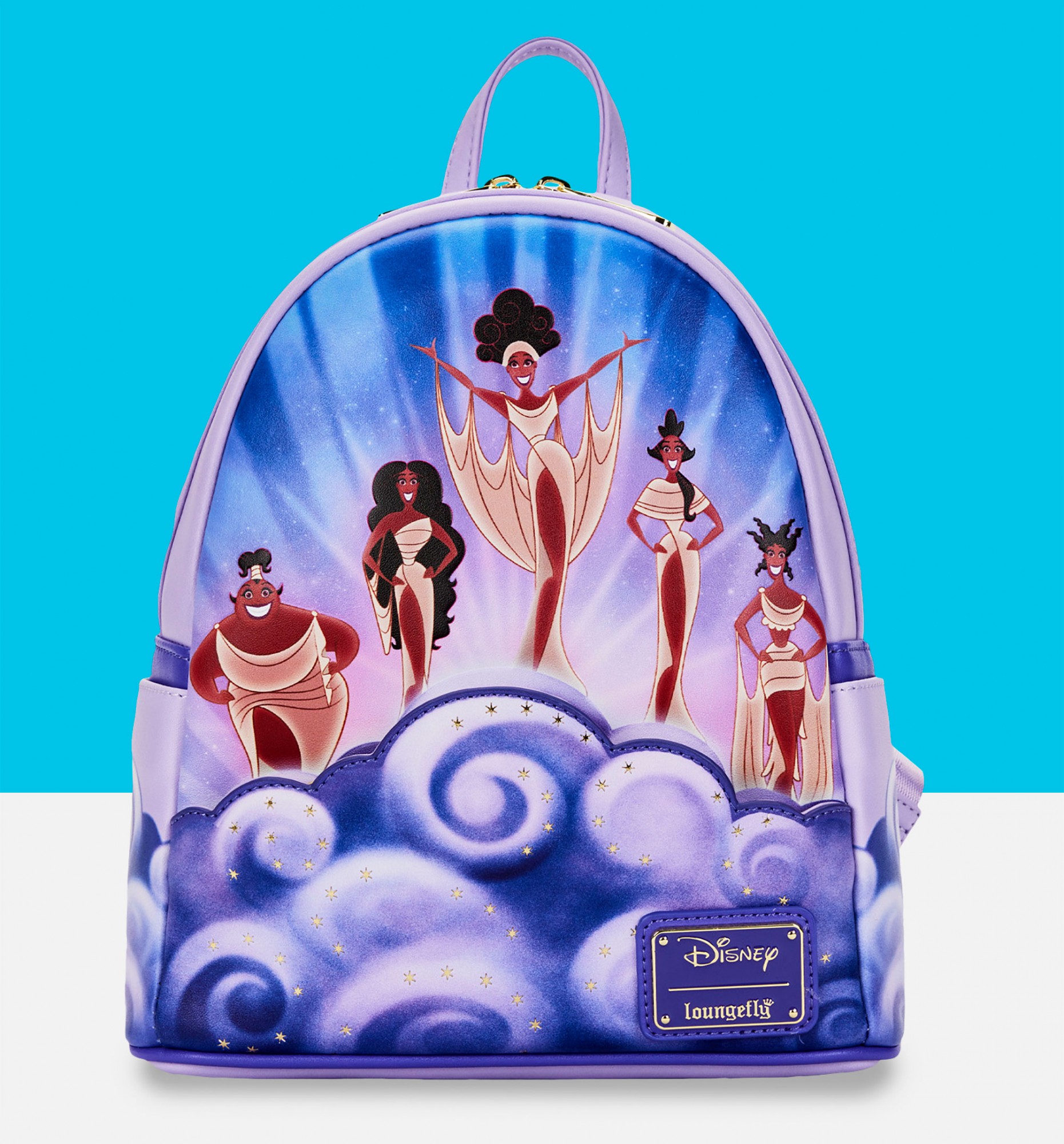 Loungefly Disney Hercules Muses Clouds Mini Backpack