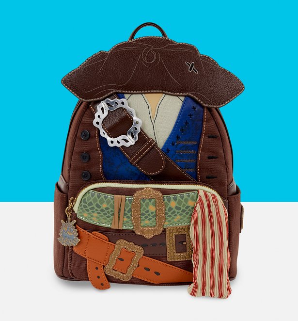 Loungefly Disney Jack Sparrow Cosplay Mini Backpack
