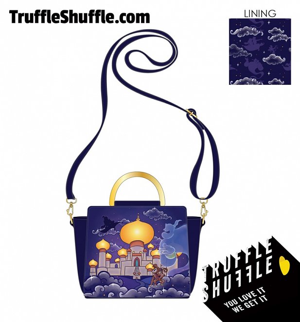 Loungefly Disney Jasmine Castle Crossbody Bag Loungefly Disney Jasmine Castle Crossbody Bag