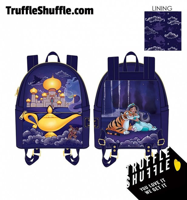 Loungefly Disney Jasmine Castle Mini Backpack Loungefly Disney Jasmine Castle Mini Backpack