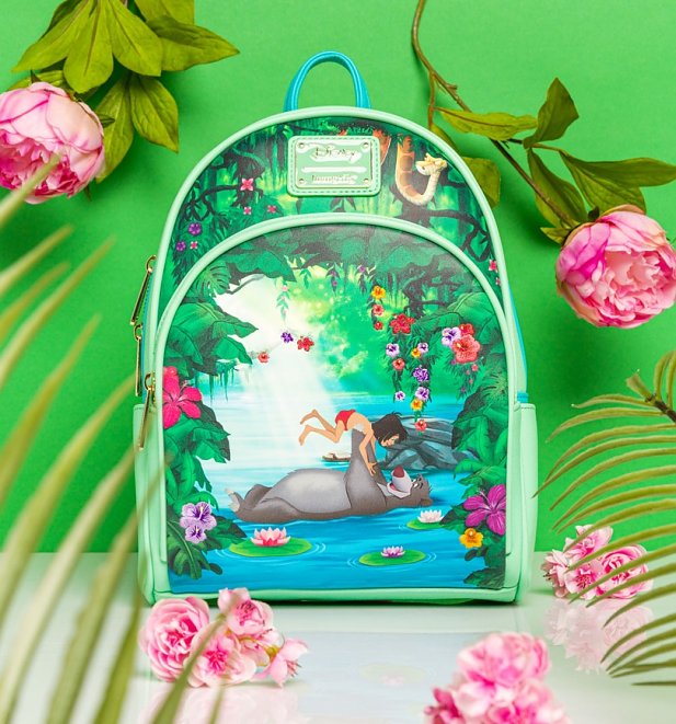 Loungefly Disney Jungle Book Bare Necessities Mini Backpack