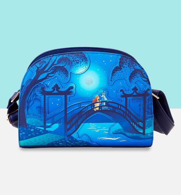 Loungefly Disney Lady And The Tramp 70th Anniversary Crossbody Loungefly Disney Lady And The Tramp 70th Anniversary Crossbody
