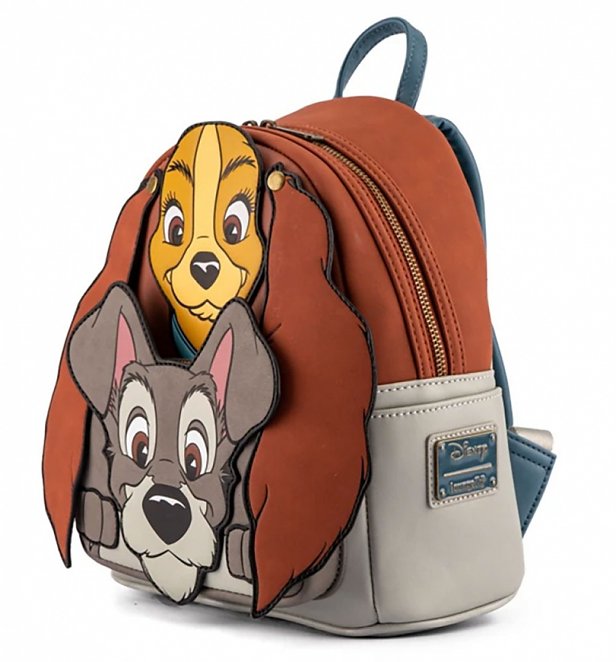 Loungefly Disney Lady And The Tramp Cosplay Mini Backpack