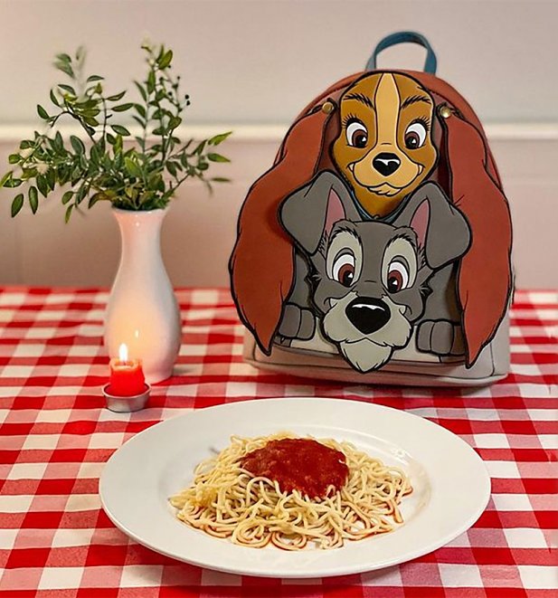 lady and the tramp loungefly mini backpack