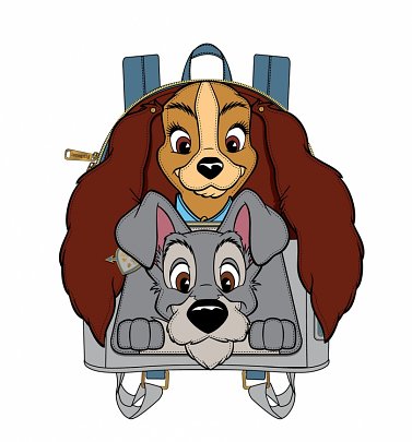 Loungefly Disney Lady And The Tramp Cosplay Mini Backpack Loungefly Disney Lady And The Tramp Cosplay Mini Backpack