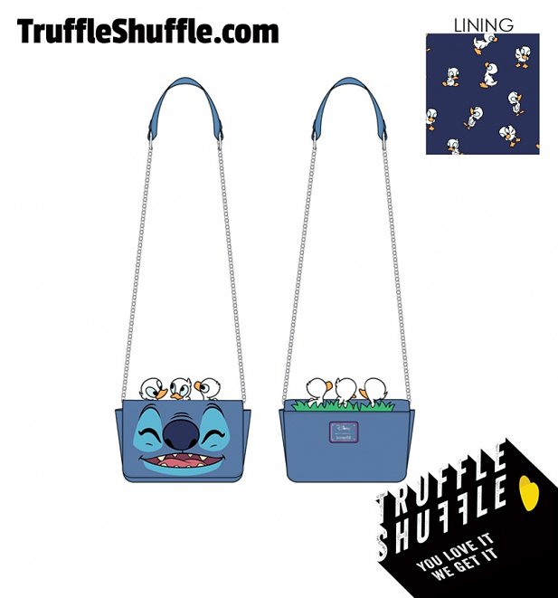 Loungefly Disney Lilo And Stitch Duckies Crossbody Bag Loungefly Disney Lilo And Stitch Duckies Crossbody Bag
