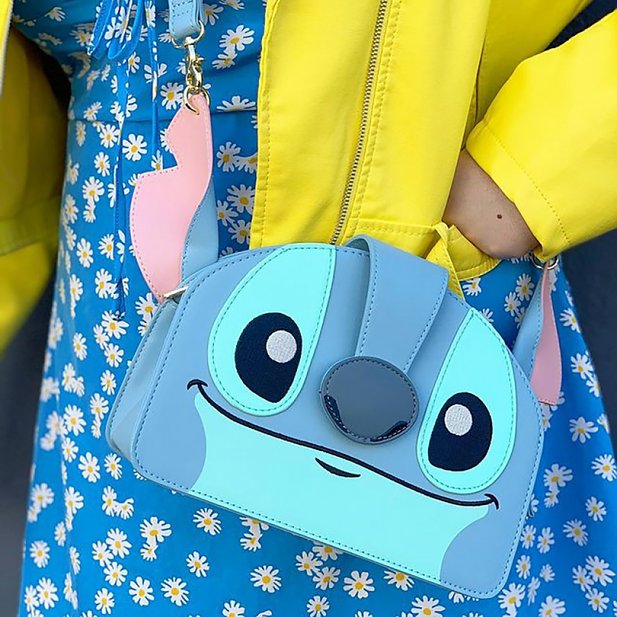 Loungefly Disney Lilo And Stitch Luau Cosplay Crossbody Bag