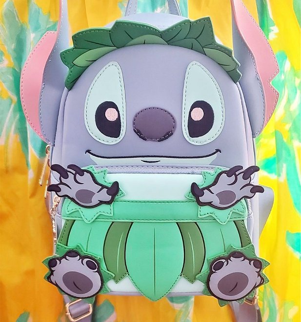 Loungefly Disney Lilo And Stitch Luau Cosplay Mini Backpack