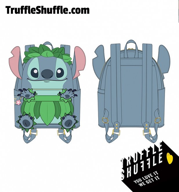 Loungefly Disney Lilo And Stitch Luau Cosplay Mini Backpack Loungefly Disney Lilo And Stitch Luau Cosplay Mini Backpack
