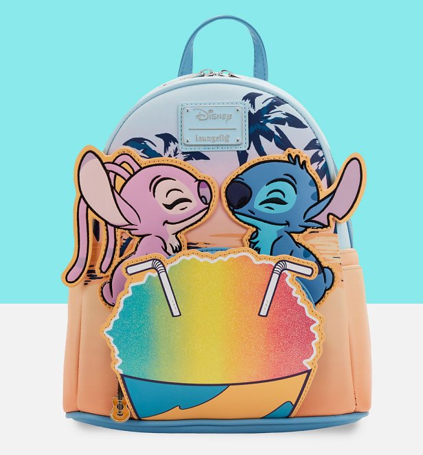 Loungefly Disney Lilo & Stitch Snow Cone Date Night Mini Backpack