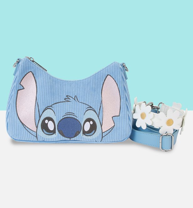 Loungefly Disney Lilo And Stitch Springtime Stitch Daisy Handle Crossbody Bag