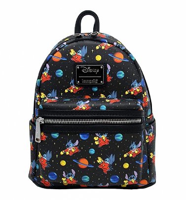 Loungefly Disney Lilo And Stitch Stitch In Space All Over Print Mini Backpack Loungefly Disney Lilo And Stitch Stitch In Space All Over Print Mini Backpack