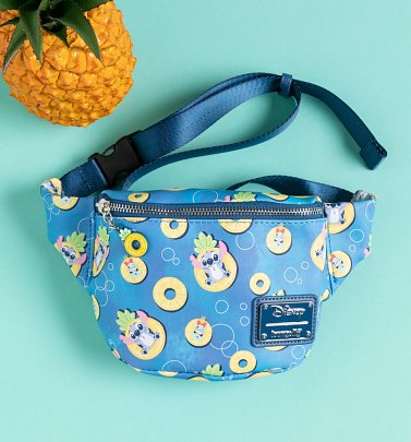 Loungefly Disney Lilo and Stitch Pineapple Bum Bag Loungefly Disney Lilo and Stitch Pineapple Bum Bag