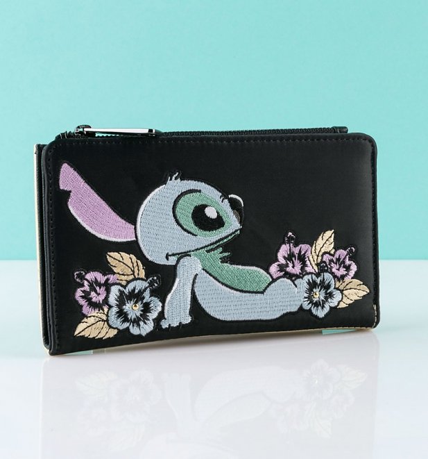 Loungefly Disney Lilo & Stitch Satin Flap Purse