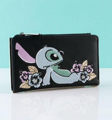 Loungefly Disney Lilo & Stitch Satin Flap Purse Loungefly Disney Lilo & Stitch Satin Flap Purse