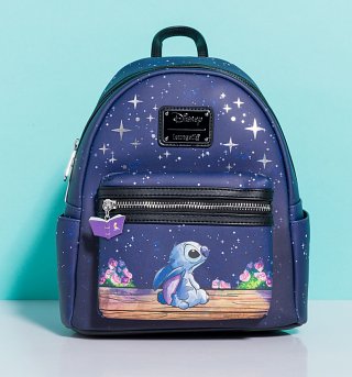 Loungefly Disney Lilo & Stitch Starry Night Stitch Mini Backpack