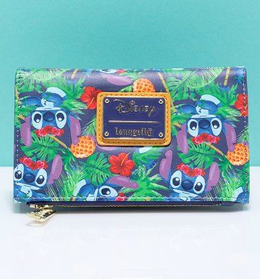 Loungefly Disney Lilo and Stitch Tropical Wallet Loungefly Disney Lilo and Stitch Tropical Wallet