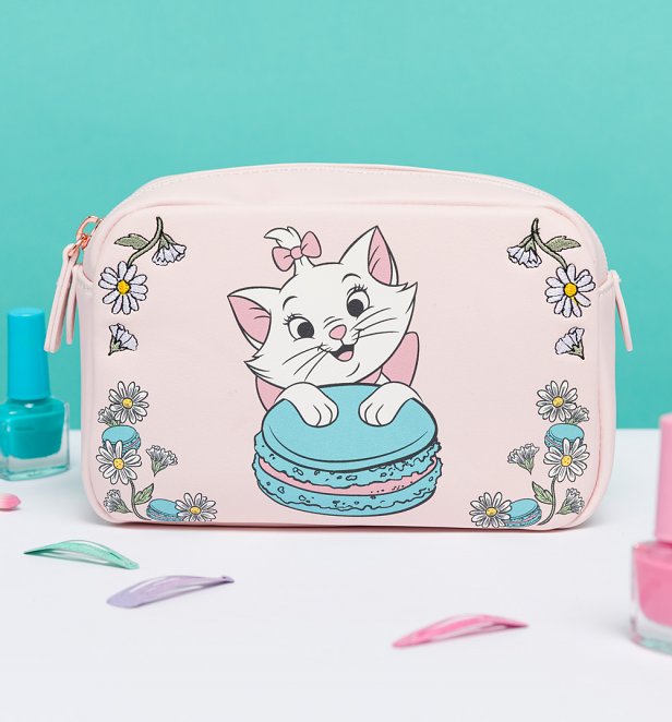 Loungefly Disney Marie With Macaron Cosmetic Bag Loungefly Disney Marie With Macaron Cosmetic Bag